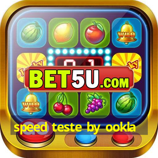 speed teste by ookla